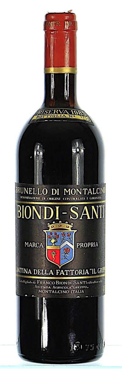 Biondi-Santi, Brunello di Montalcino, Riserva - In Bond