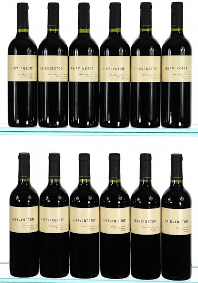 Shirvington, Shiraz, McLaren Vale - In Bond