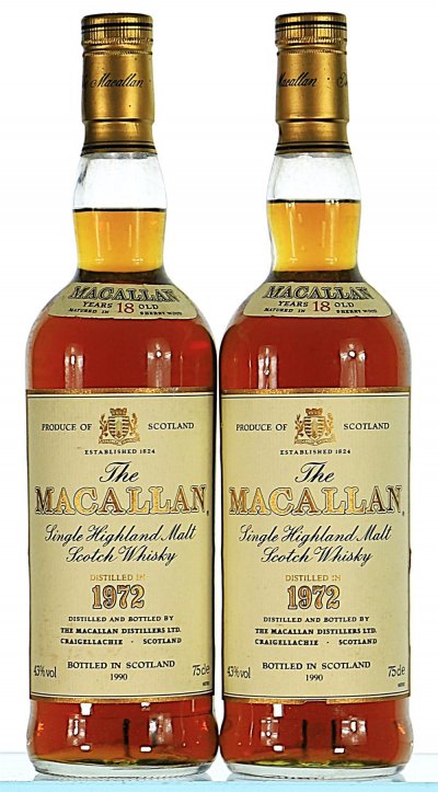 Macallan, Highland Single Malt 18YO 1972, Speyside