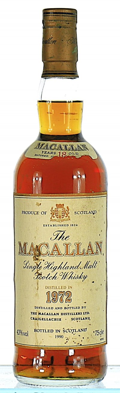 Macallan, Highland Single Malt 18YO 1972, Speyside