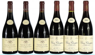 2002/2011 Mixed Lot of Premier Cru Volnay