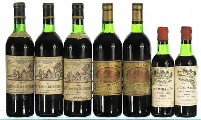 1970/1975 Mixed Lot of Left Bank Bordeaux (Mixed Formats)
