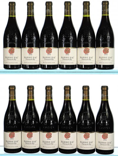 M. Chapoutier, Chateauneuf-du-Pape, Barbe Rac - In Bond