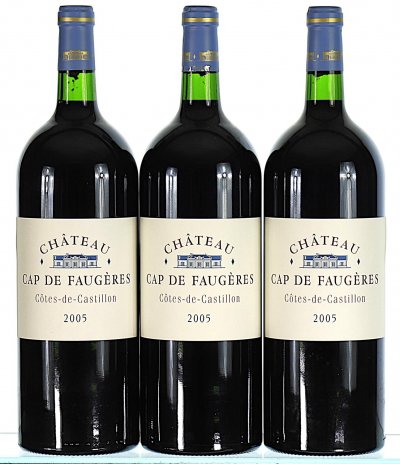 Chateau Cap de Faugeres, Castillon-Cotes de Bordeaux (Magnums)