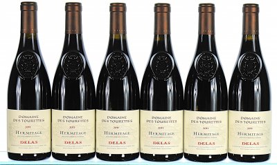 Delas, Hermitage, Domaine des Tourettes Rouge