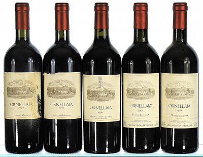 1991/1999 Mixed Lot of Ornellaia, Bolgheri