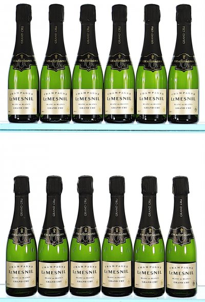 Le Mesnil, Blanc de Blancs Brut, Grand Cru (Halves)