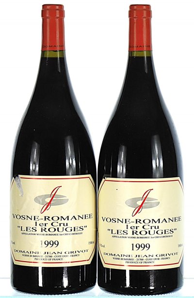Domaine Jean Grivot, Vosne-Romanee Premier Cru, Les Rouges (Magnums)