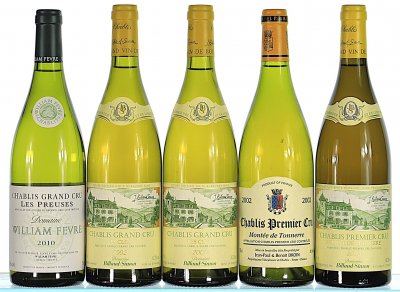 2002/2010 Mixed Lot of Grand and Premier Cru Chablis