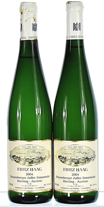 Fritz Haag, Brauneberger Juffer Sonnenuhr Riesling Auslese, Mosel
