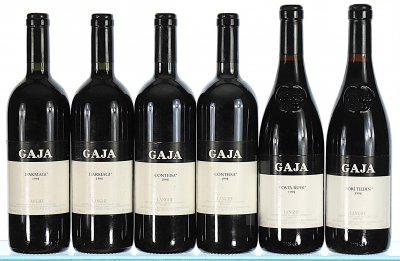 A Fine Mixed Lot of Gaja Wines