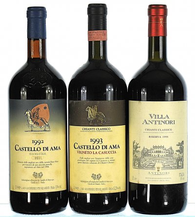 1992/1998 Mixed Lot of Very Fine Chianti (Magnums)