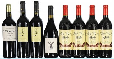 1995/2009 A Very Fine Mixed Case of Spanish Wines