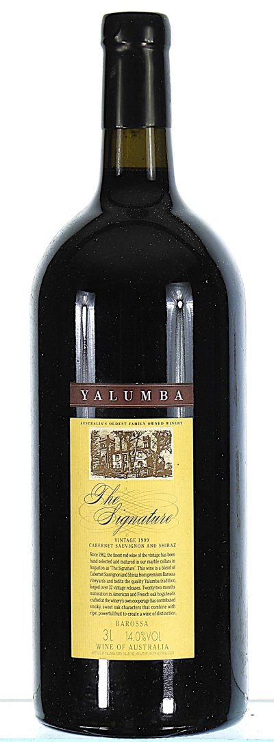 Yalumba, Signature Cabernet Sauvignon Shiraz, Barossa Valley (Double Magnum)