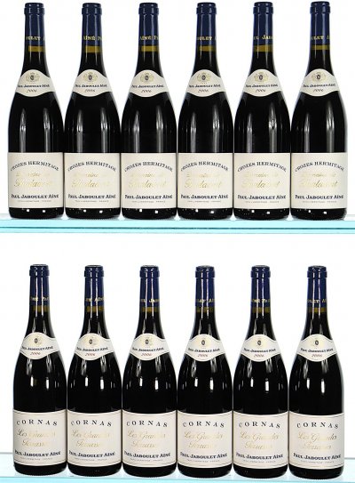 Mixed Lot of Paul Jaboulet Aine Crozes-Hermitage and Cornas 