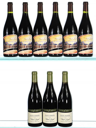 Mixed Lot of Saint-Joseph from Pierre Gaillard and Ferraton 