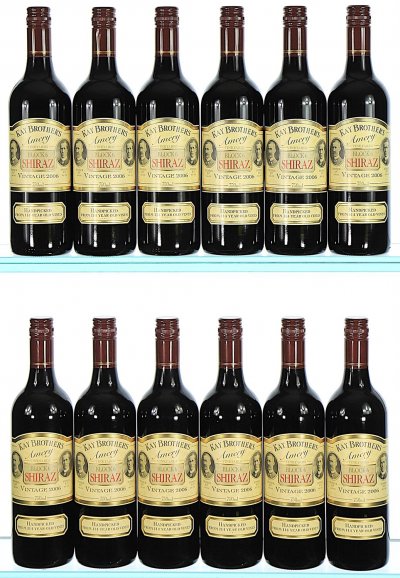 Kay Brothers, Amery Vineyards Block 6 Shiraz, Mclaren Vale  - In Bond