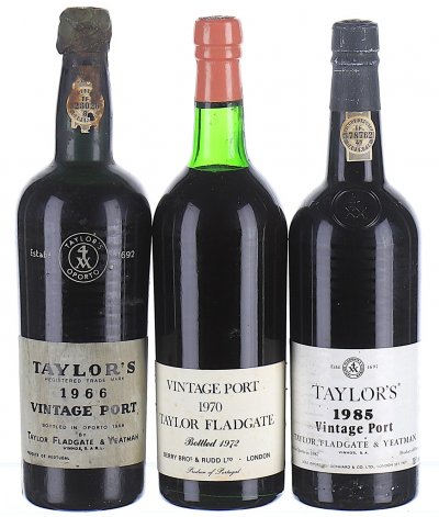 1966/1970/1985 Taylor's, Vintage Port