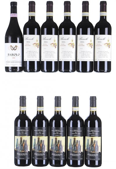 2004/2013 Mixed Lot of Barolo