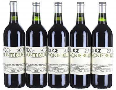 Ridge, Monte Bello Cabernet Sauvignon, Santa Cruz Mountains