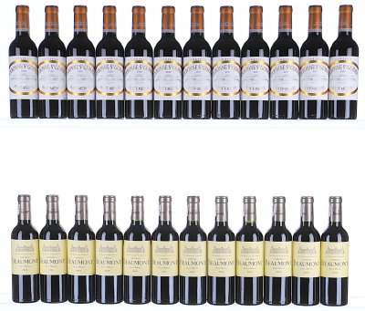 Mixed Lot from the Haut-Medoc (Halves)