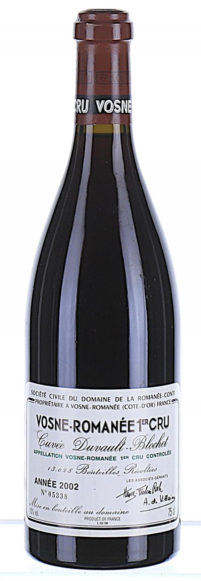 Domaine de la Romanee-Conti, Vosne-Romanee Premier Cru, Cuvee Duvault-Blochet