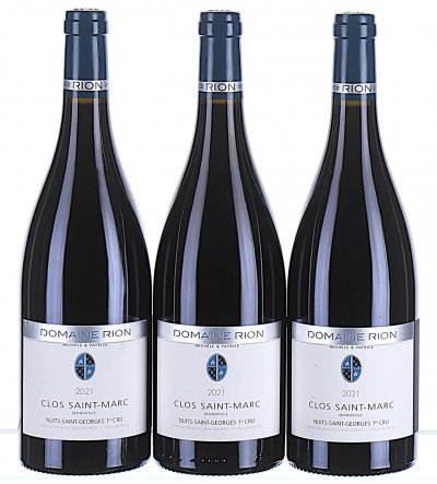 Michele et Patrice Rion, Nuits-Saint-Georges Premier Cru, Clos Saint-Marc - In Bond
