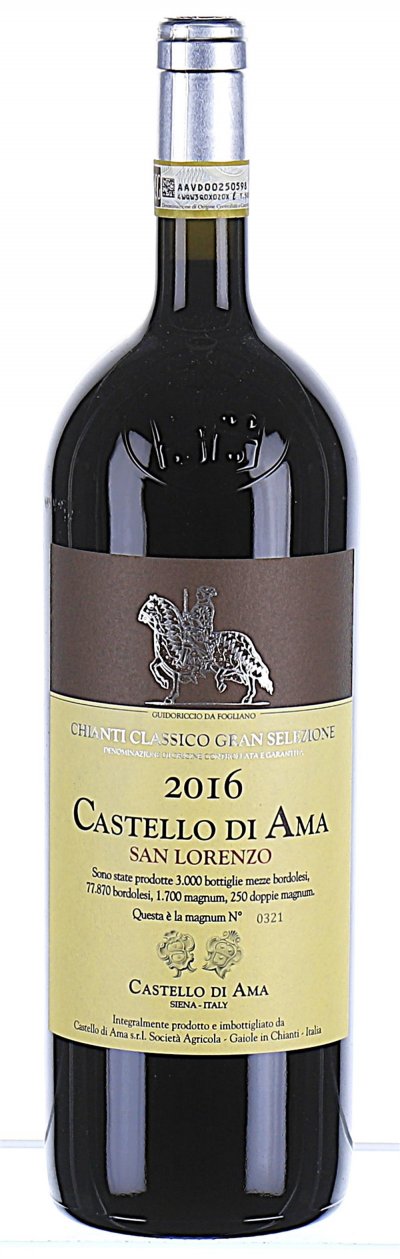 Castello di Ama, Chianti Classico, Gran Selezione San Lorenzo (Magnum) - In Bond