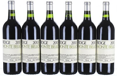 Ridge, Monte Bello Cabernet Sauvignon, Santa Cruz Mountains