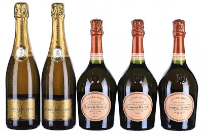 Mixed Lot of Vintage Champagne & Non-Vintage Rose Champagne