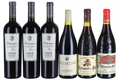 Mixed Lot of Rhone and Ribera Del Duero