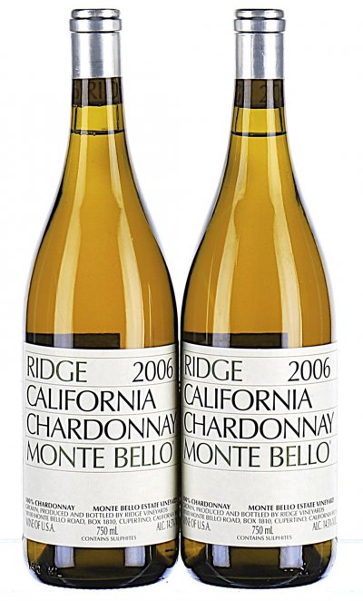 Ridge, Monte Bello Chardonnay, Santa Cruz Mountains