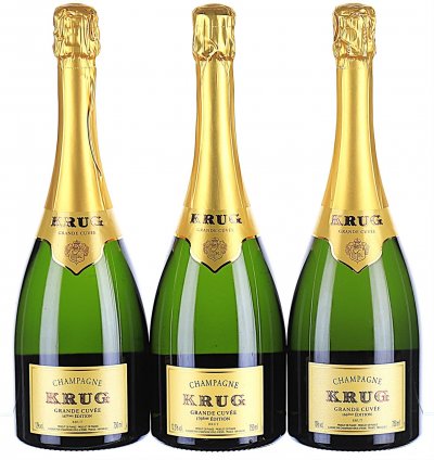 Krug, Grande Cuvee 170eme and 166eme Edition