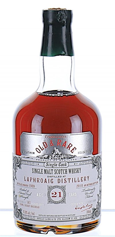 Douglas Laing Old & Rare Laphroaig 21YO Single Cask Single Malt Scotch Whisky