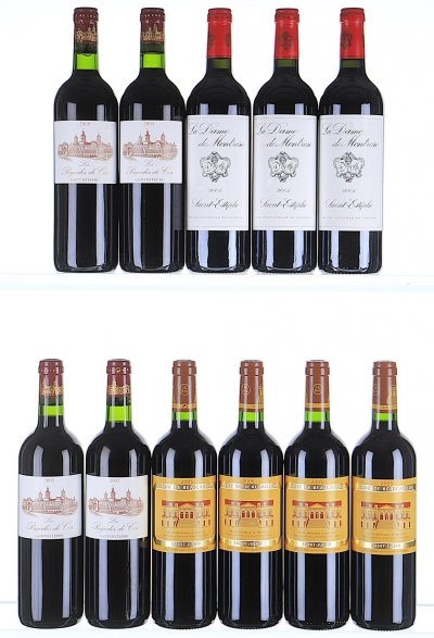 Mixed Lot of 2eme Growths Second Wines