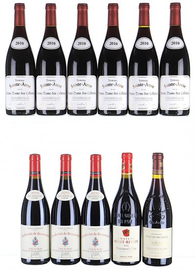 2007/2010 Mixed Lot of Rhone
