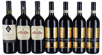 1999/2010 Mixed Lot of Italian Red