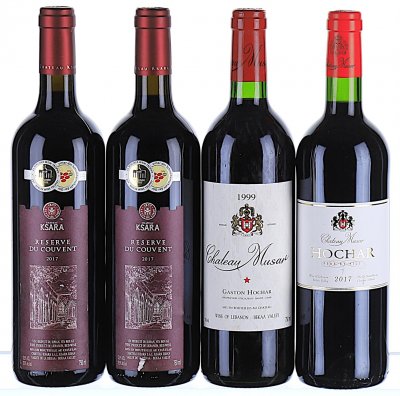1999/2017 Mixed Lot of Chateau Musar and Ksara