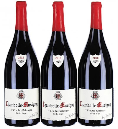 Jean-Marie Fourrier, Chambolle-Musigny Premier Cru, Aux Echanges VV (Magnums) - In Bond