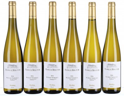 Markus Molitor, Wehlener Sonnenuhr Riesling Auslese 3* Goldkapsel, Mosel - In Bond