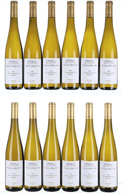Markus Molitor, Zeltinger Schlossberg Riesling Spatlese Goldkapsel, Mosel - In Bond