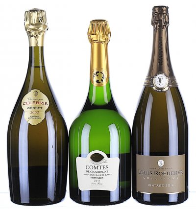 2002/2014 Mixed Lot of Vintage Champagne (Magnums) 