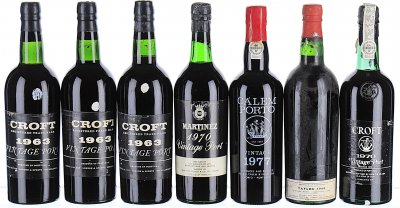 1963/1977 Mixed Lot of Vintage Port 