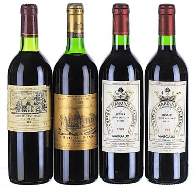1982/1989 Mixed Lot of Margaux and Haut Medoc 