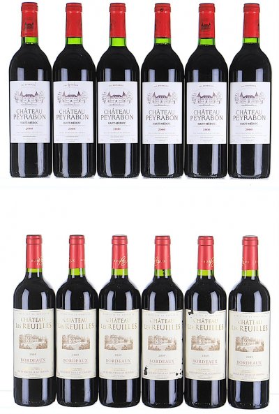 2000/2009 Mixed Lot from Bordeaux 