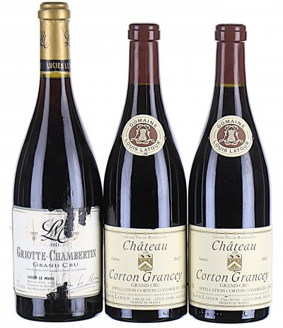 2011/2012 Mixed Lot of Grand Cru Burgundy 