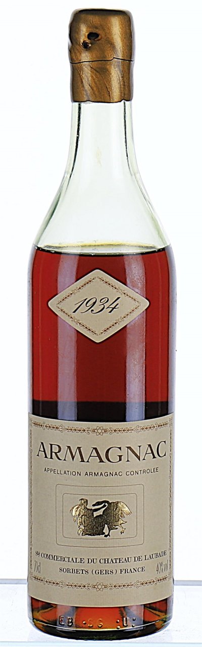 Chateau de Laubade, Vintage, Armagnac 