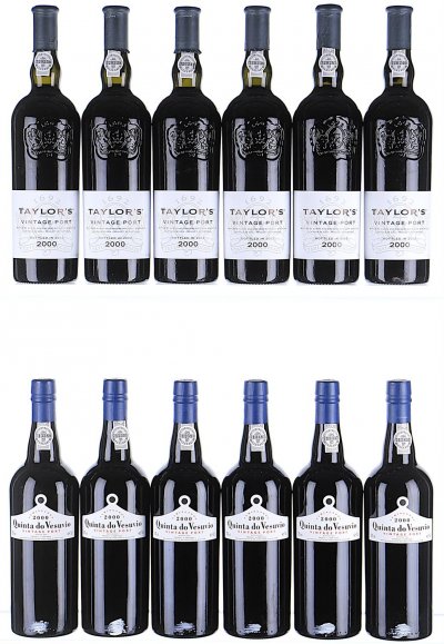 Mixed Lot of Quinta do Vesuvio and Taylor's, Vintage Port
