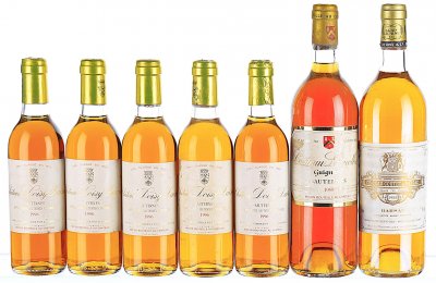 1988/1996 Mixed Lot of Sauternes (Mixed Formats)