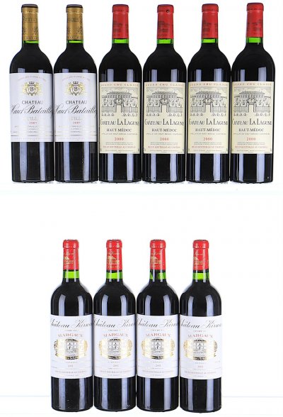 2000/2001 Mixed Lot from Left Bank